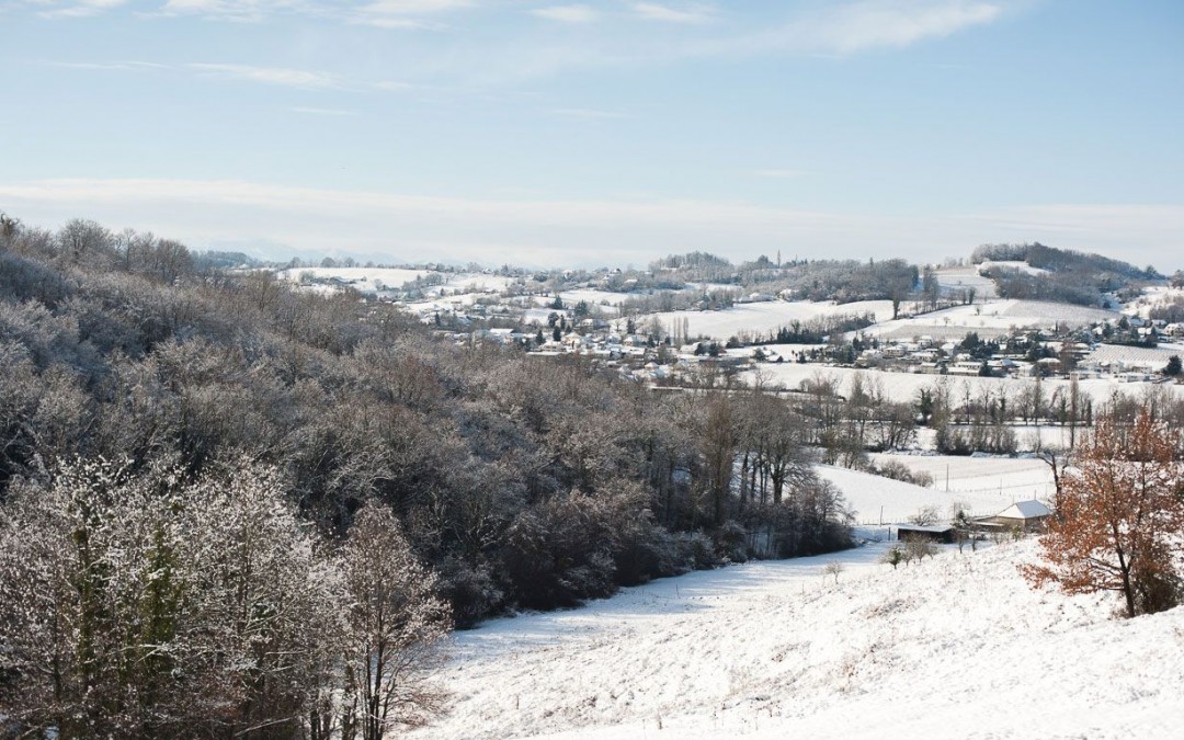 Sous la neige…
