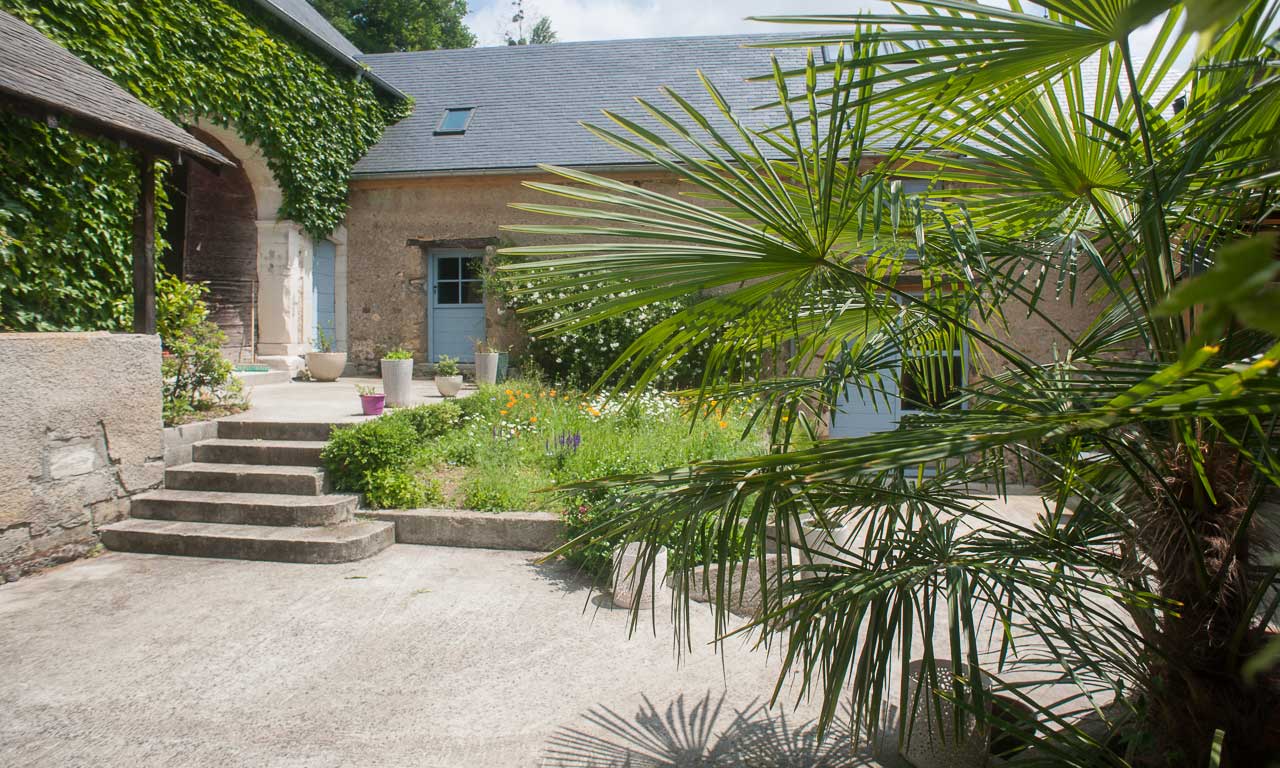 Une cour béarnaise