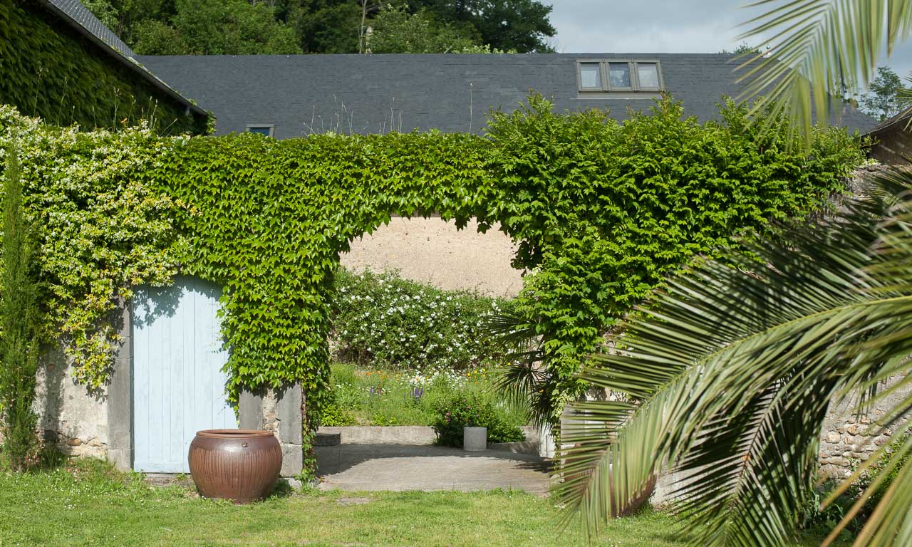 L’entrée de la maison